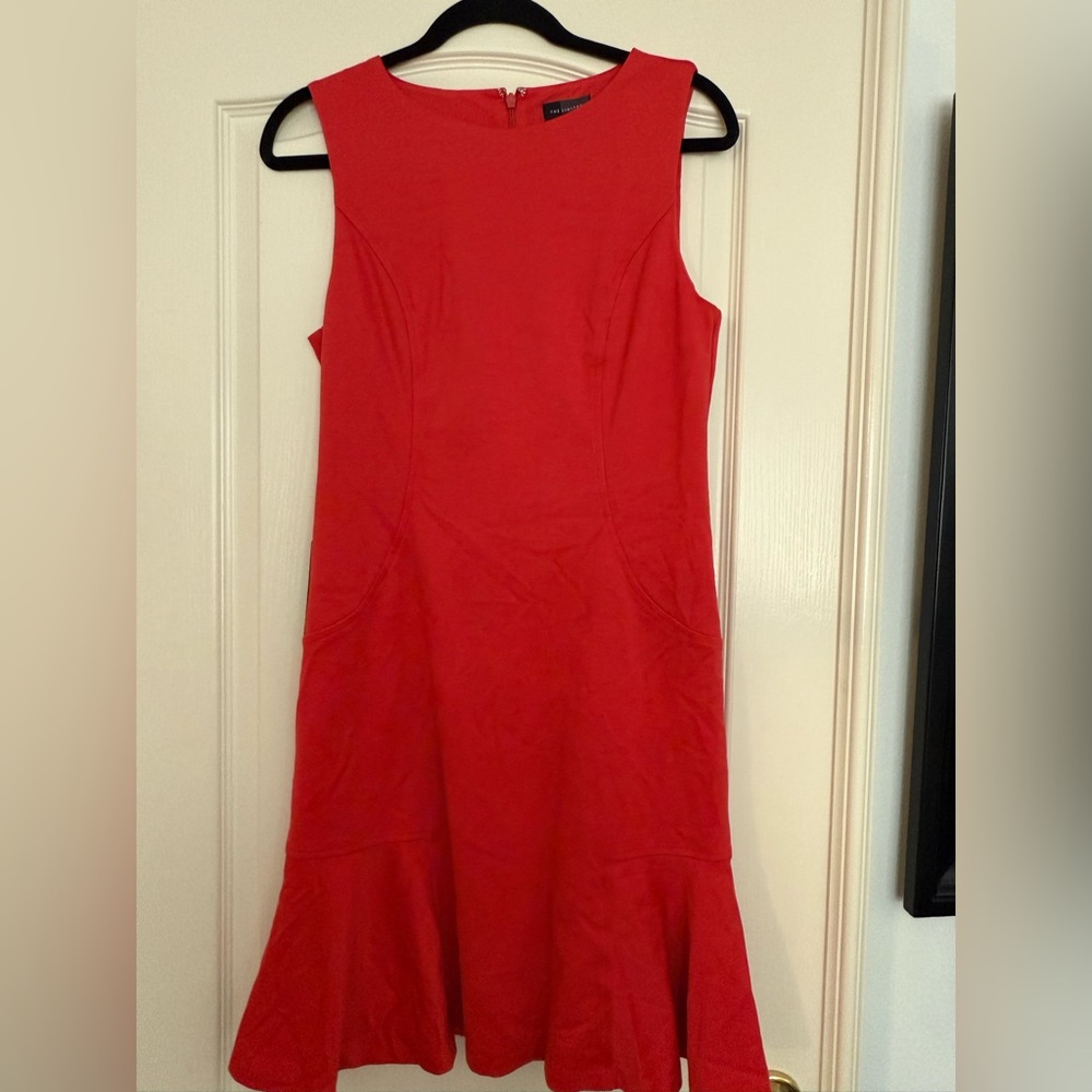 The limited red mini dress size 6